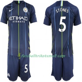 Fußballtrikots Manchester City Stones 5 Kinder 2018-2019 Kurzarm Auswärts-trikot kaufen